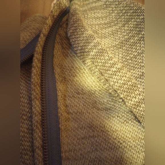 Matilda Jane Olive Zip Up with Navy Trim - Picture 9 of 11